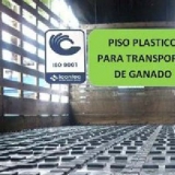 Plasticos para transporte de ganado