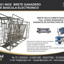 BRETE GANADERO INOXIDABLE