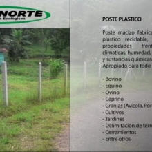 POSTE PLÁSTICO PARA CERCA