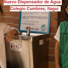 COLEGIOS EN COLOMBIA  YA  Disfrutan de Agua Pura